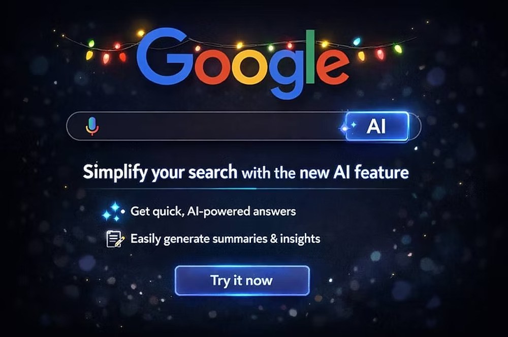 Busca do Google ganha novo botão para simplificar uso de IA